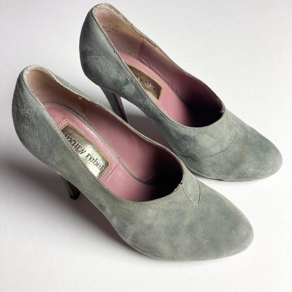 Luxury Rebel Lisette Suede Booties